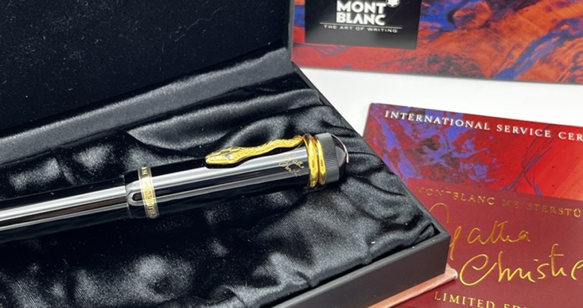 Montblanc Agatha Christie Vermeil 4810 Limited Edition