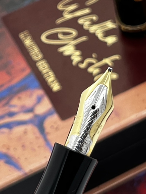 Montblanc Writers 4810 Agatha Christie Vermeil Limited Edition