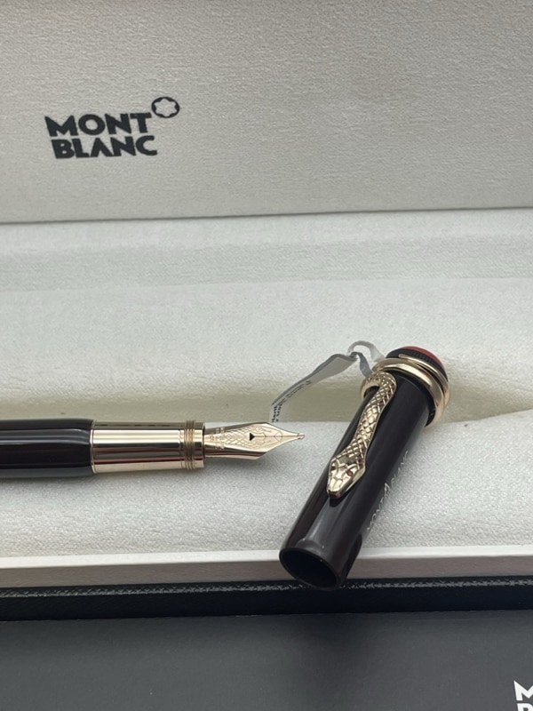 MONTBLANC Heritage brown Füller - MONTCHRONO Luxu Uhren und Monblanc Schreibgeräte