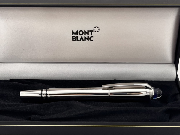 Montblanc - Starwalker Metal Line mit blauer Kappe