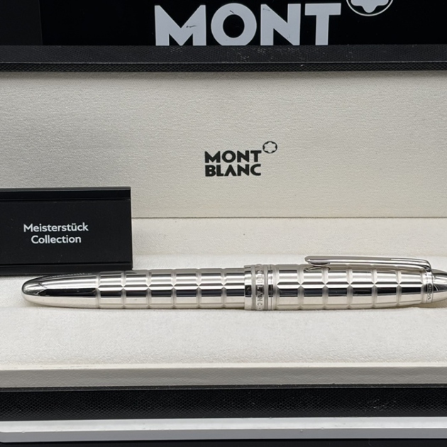 MONTBLANC MEISTERSTÜCK Solitaire Platinum Facet Le Grand Rollerball No. 162 Full