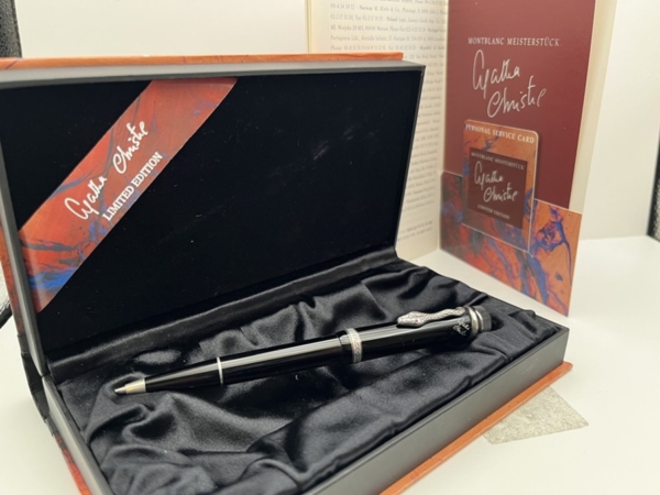 Montblanc Agatha Christie Kugelschreiber Writers Edition