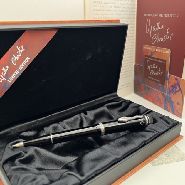 Montblanc Agatha Christie Kugelschreiber Writers Edition