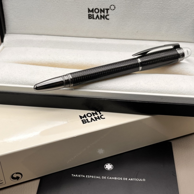 Montblanc Starwalker Carbon Midnight rethuniert - Rollerball