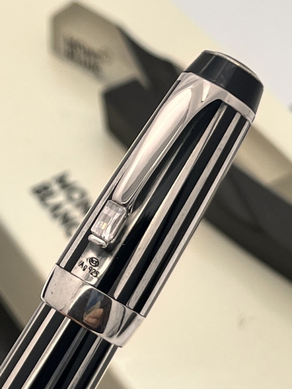 Montblanc Boheme 925 AG Crystal Silver Line Füllfederhalter Montchrono