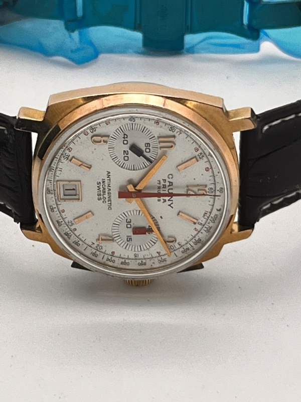 4 SALE - CAUNY PRIMA Landeron Chronometer