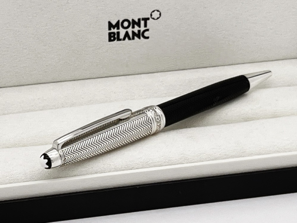 Montblanc Solitaire 925er Silber Doué Barley Classique Kugelschreiber