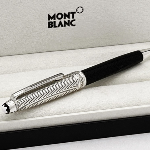 Montblanc Solitaire 925er Silber Doué Barley Classique Kugelschreiber