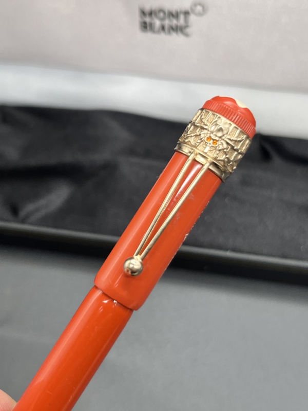 Montblanc Heritage Rouge et Noir Coral Rollerball Spider Metamorphosis – Bild 7