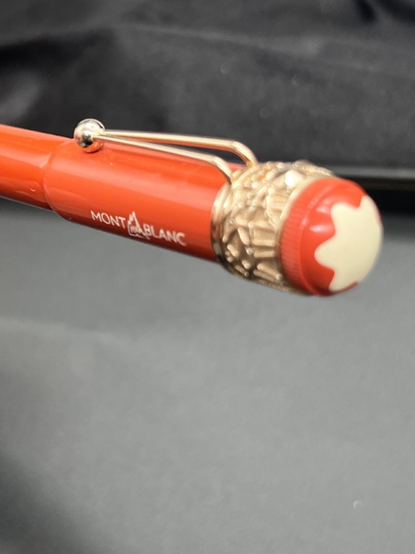 Montblanc Heritage Rouge et Noir Coral Rollerball Spider Metamorphosis – Bild 5