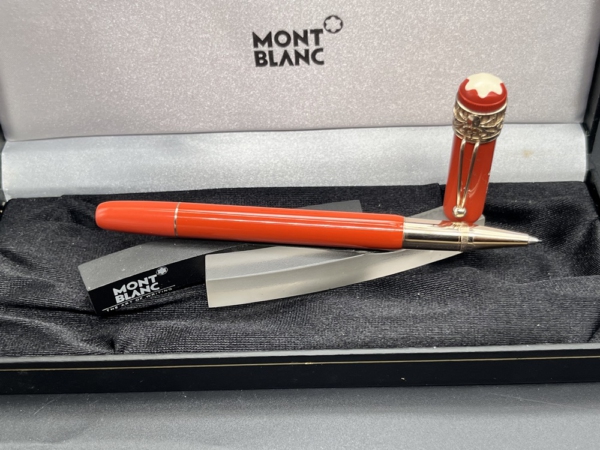 Montblanc Heritage Rouge et Noir Coral Rollerball Spider Metamorphosis