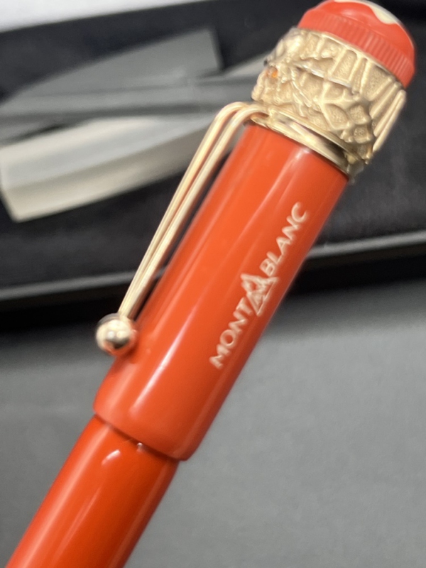 Montblanc Heritage Rouge et Noir Coral Rollerball Spider Metamorphosis – Bild 3