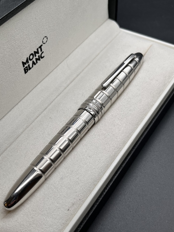 MONTBLANC MEISTERSTÜCK Le Grand Rollerball No. 162 Platinum Plated Facet – Bild 8