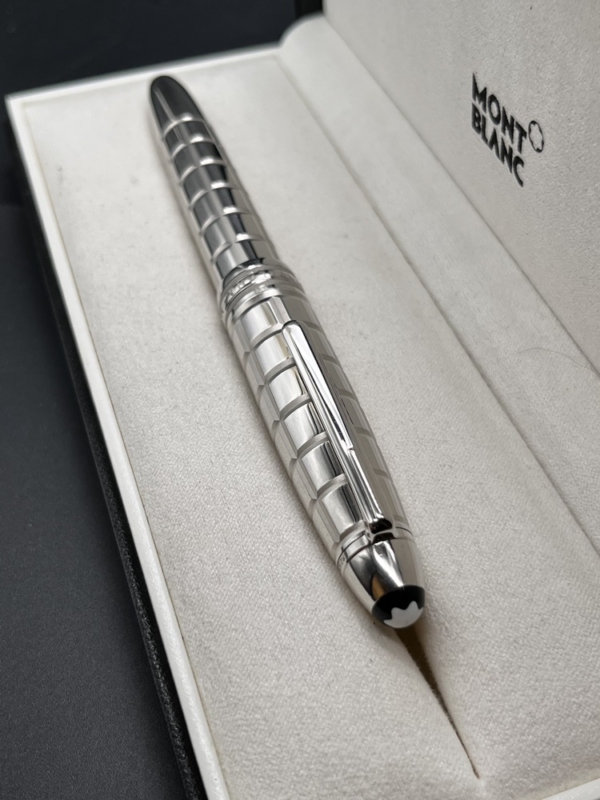 MONTBLANC MEISTERSTÜCK Le Grand Rollerball No. 162 Platinum Plated Facet – Bild 7