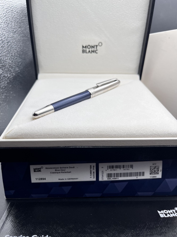 MONTBLANC MEISTERSTÜCK Blue Hour Doue Classic No. 163 Rollerball Full