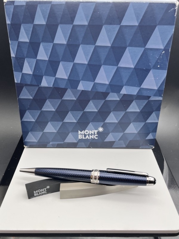 MONTBLANC MEISTERSTÜCK Blue Hour Midsize Kugelschreiber Full Set Top Neuzustand