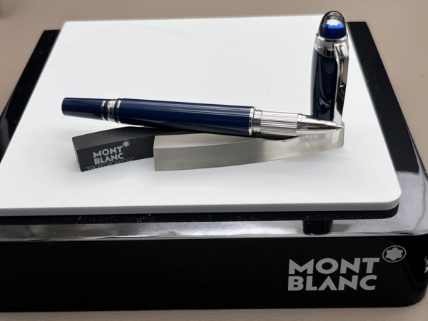 MONTBLANC Starwalker Blue Planet Rollerball - Fineliner blau Top Zustand