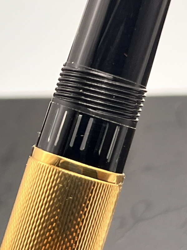MONTBLANC Solitaire Vermeil Korn 925 Silver Le Grand Füller 18K Full Set NOS
