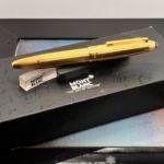 MONTBLANC Solitaire Vermeil Korn 925 Silver Le Grand Füller 18K Full Set NOS