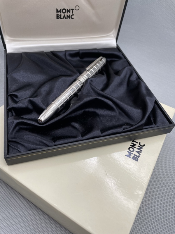 MONTBLANC MEISTERSTÜCK Le Grand Rollerball No. 162 Platinum Plated Facet