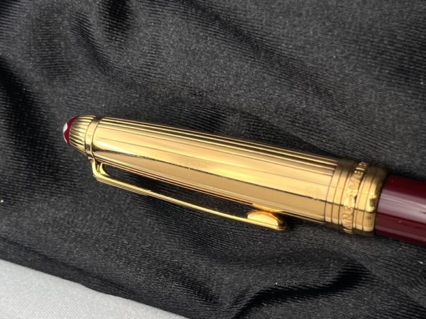 Montblanc Solitaire Doue Vermeil 925 Silber vergoldet