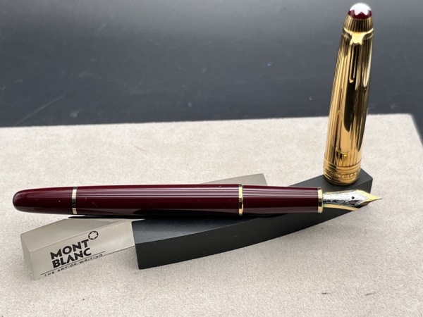 Montblanc Solitaire Doue Vermeil 925 Silber vergoldet