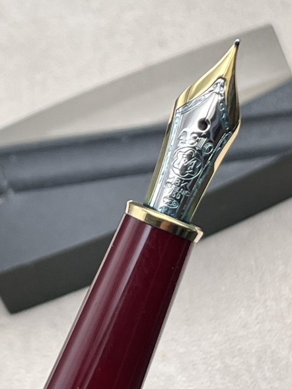 Montblanc Solitaire Doue Vermeil 925 Silber vergoldet