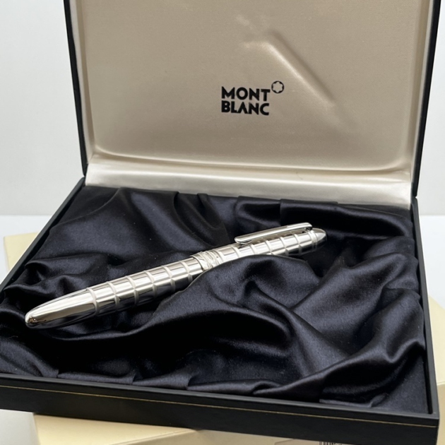 MONTBLANC MEISTERSTÜCK Le Grand Rollerball No. 162 Platinum Plated Facet