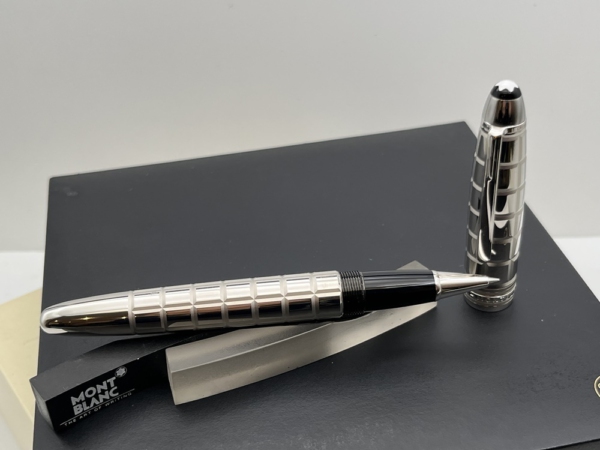 MONTBLANC MEISTERSTÜCK Le Grand Rollerball No. 162 Platinum Plated Facet