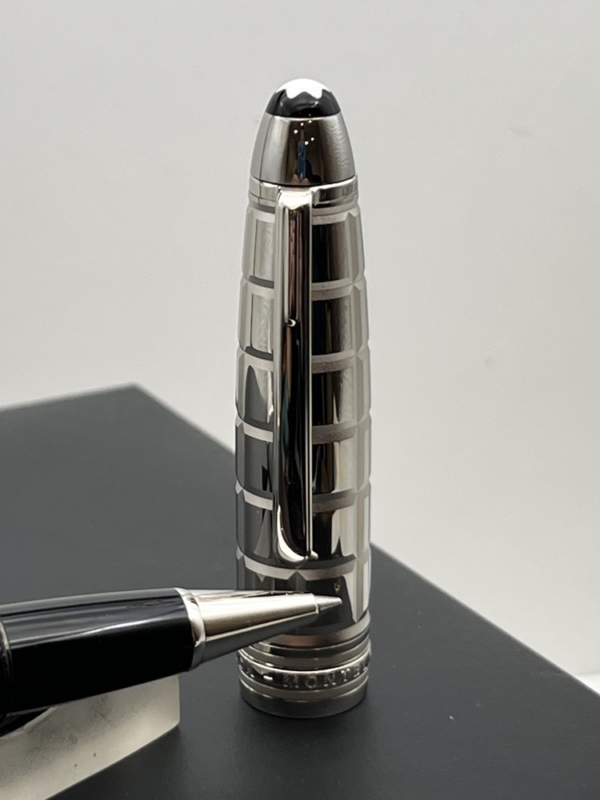 MONTBLANC MEISTERSTÜCK Le Grand Rollerball No. 162 Platinum Plated Facet