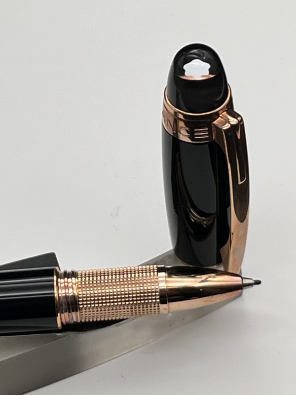 MONTBLANC Starwalker Red Gold Resin Rollerball Top - Neu im Full Set