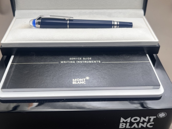 MONTBLANC Starwalker Blue Planet Rollerball - Fineliner blau Top Zustand