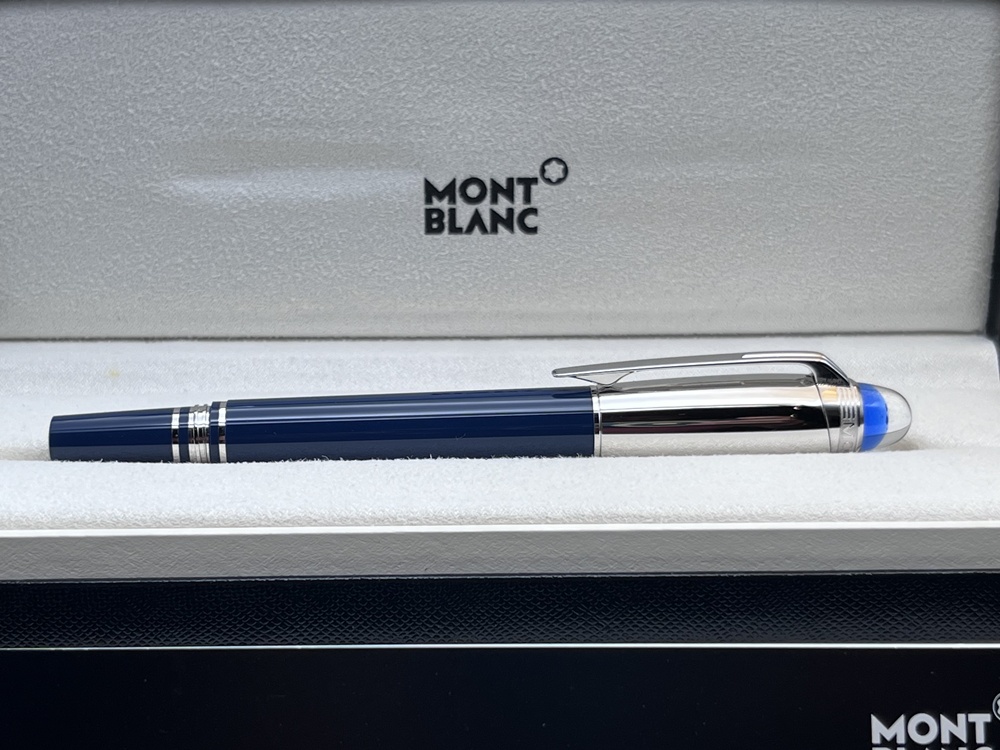 MONTBLANC Starwalker Blue Planet Doue Rollerball Fineliner blau
