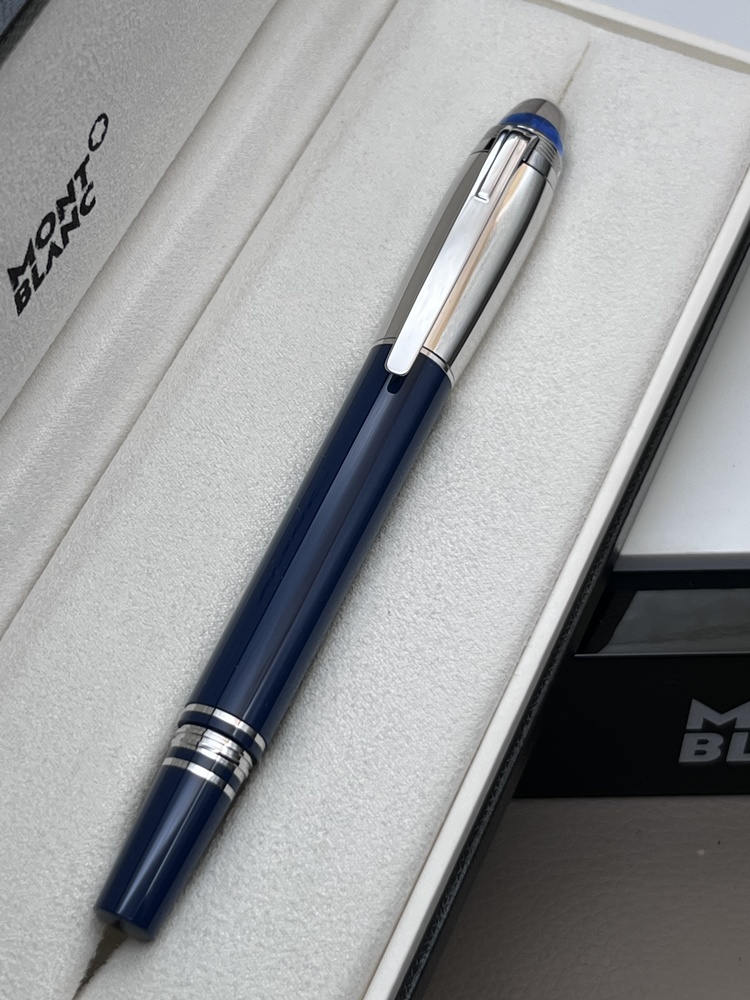 MONTBLANC Starwalker Blue Planet Doue Rollerball Fineliner blau