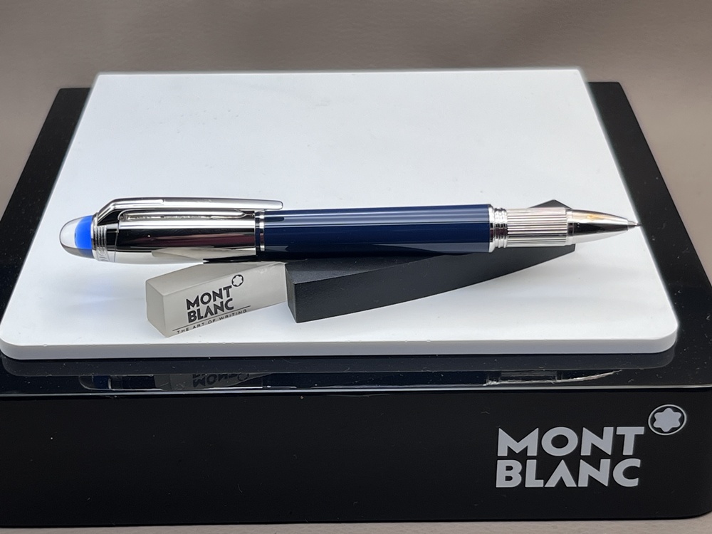 MONTBLANC Starwalker Blue Planet Doue Rollerball Fineliner blau