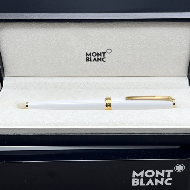 Montblanc Pix weiß Gold Rollerball - Montchrono