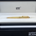 MONTBLANC MEISTERSTÜCK Kugelschreiber No. 116 "der Kleine" Solitaire Vermeil 925 Silber vergoldet Montchrono