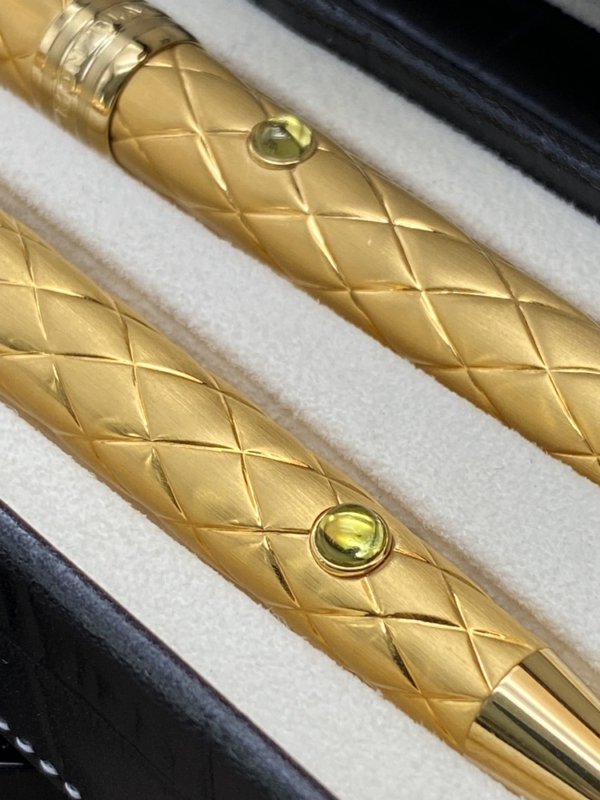 MONTBLANC Artisan Prinzessin auf der Erbse Füller & Kugelschreiber Leder Box