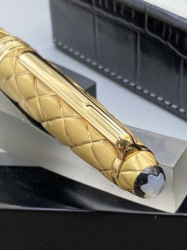 MONTBLANC Artisan Prinzessin auf der Erbse Füller & Kugelschreiber Leder Box