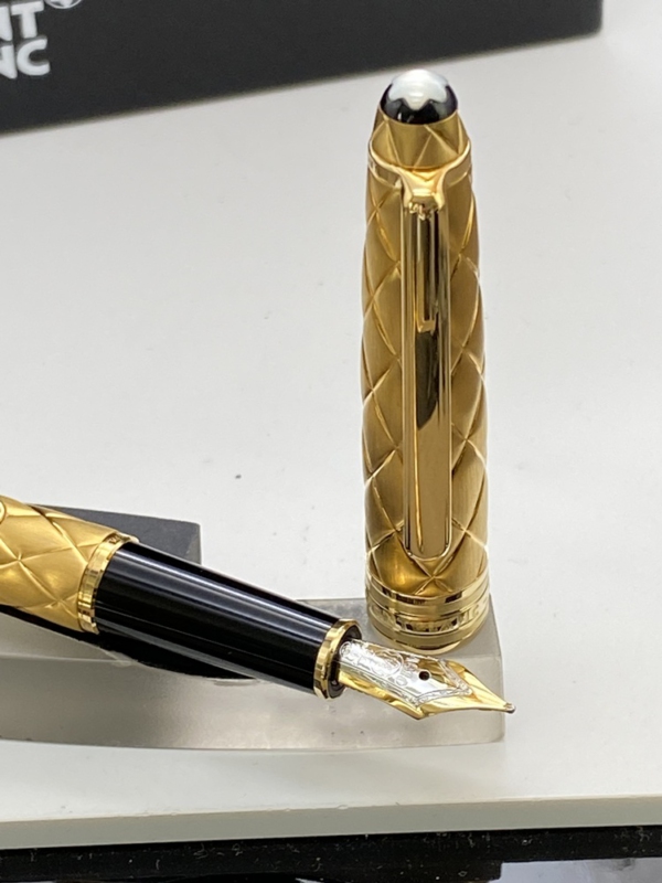MONTBLANC Artisan Prinzessin auf der Erbse Füller & Kugelschreiber Leder Box