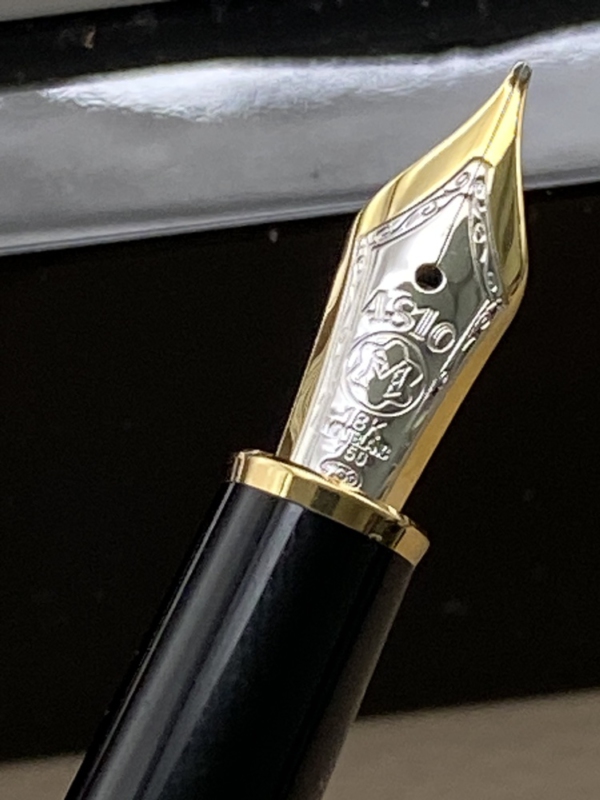 MONTBLANC Artisan Prinzessin auf der Erbse Füller & Kugelschreiber Leder Box