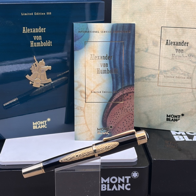 Montblanc 888 Alexander von Humboldt Patron of Art Füller Feder BB