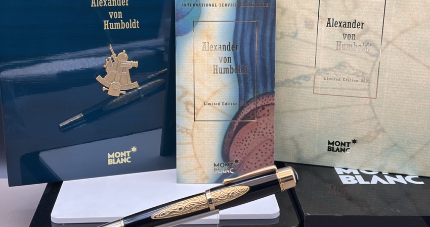 Montblanc 888 Alexander von Humboldt Patron of Art Füller Feder BB