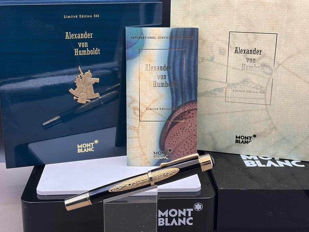 Montblanc 888 Alexander von Humboldt Patron of Art Füller Feder BB