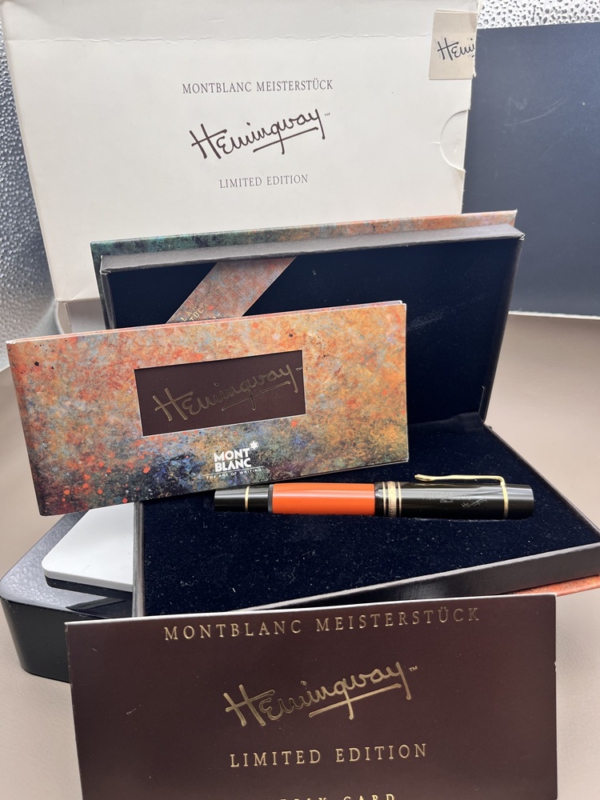 MONTBLANC Ernest Hemingway Füller Writers Edition 1992