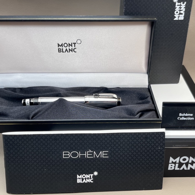 Montblanc Boheme Solitaire Steel Noir Füller - Montchrono
