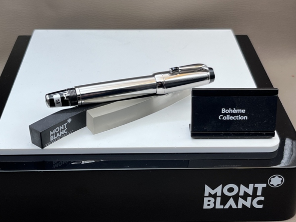 Montblanc Boheme Solitaire Steel Noir Füller - Montchrono