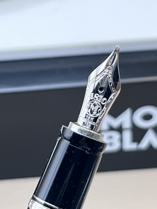 Montblanc Boheme Solitaire Steel Noir Füller - Montchrono