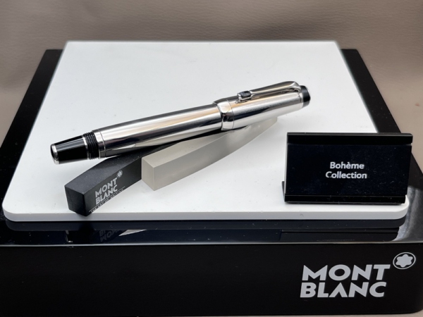 Montblanc Boheme Solitaire Steel Noir Rollerball - Fineliner - Montchrono