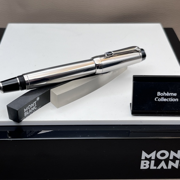 Montblanc Boheme Solitaire Steel Noir Rollerball - Fineliner - Montchrono